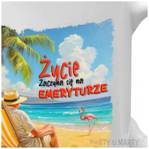 xx kubek zycie zaczyna sie na emeryturze hawaje emeryt