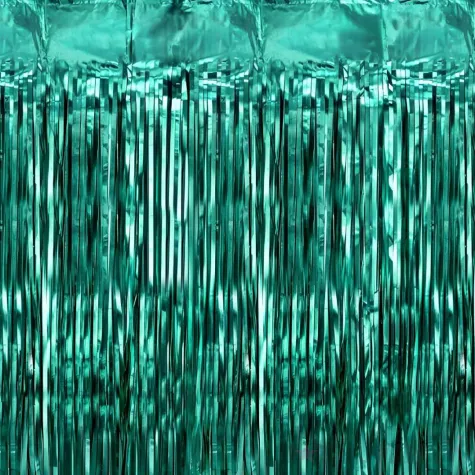 xx kurtyna party butelkowa zielen 100x200cm