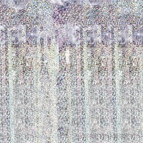 xx kurtyna party holograficzny 100x200cm