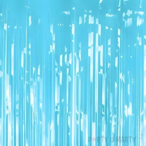 xx kurtyna party jasny blekit 100x200cm