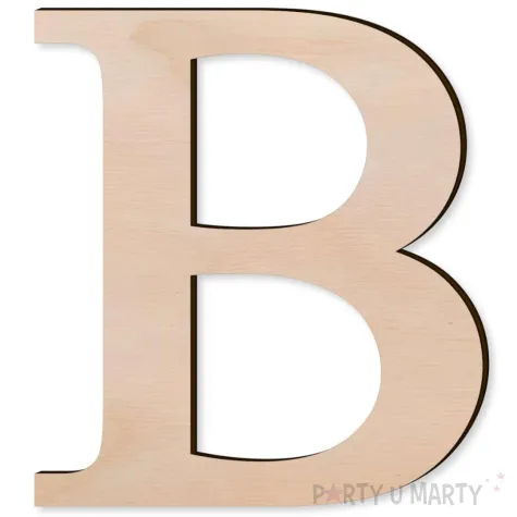 xx litera drewniana times b rozm xl