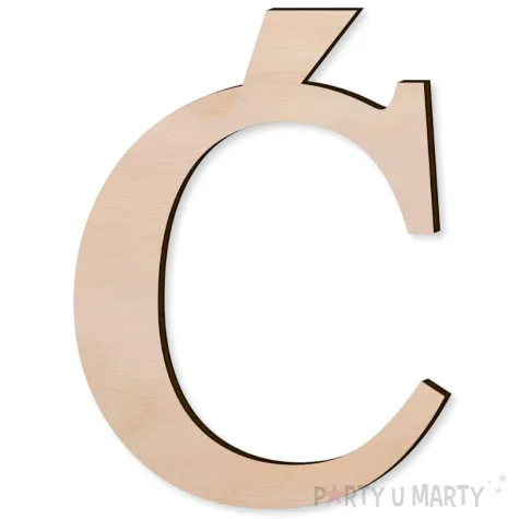 xx litera drewniana times c rozm l