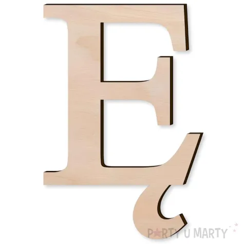 xx litera drewniana times e rozm s