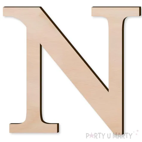 xx litera drewniana times n rozm l