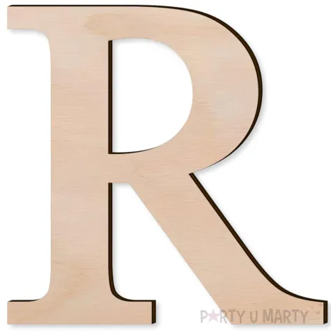 xx litera drewniana times r rozm xl