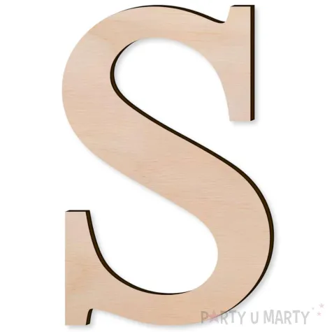 xx litera drewniana times s rozm l