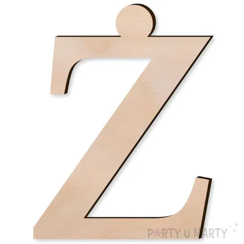 xx litera drewniana times z rozm xl