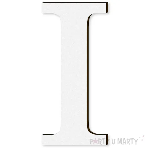 xx litera laminowana times i bialy rozm l