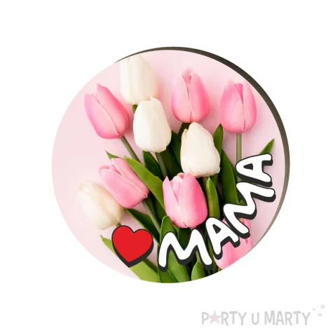 xx magnes mama i tulipany