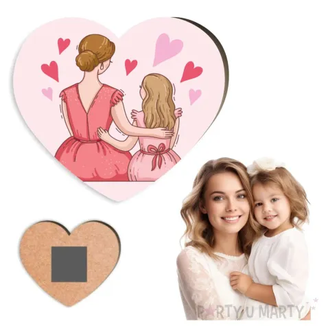 xx magnes mama w serduszkach