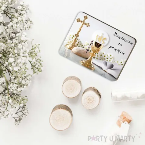 xx magnes na komunie kielich z biblia