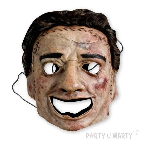 xx maska papierowa leatherface