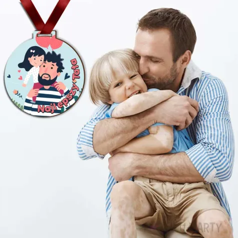 xx medal dr dzien ojca najlepszy tata