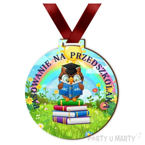 xx medal dr pasowanie na przedszkolaka
