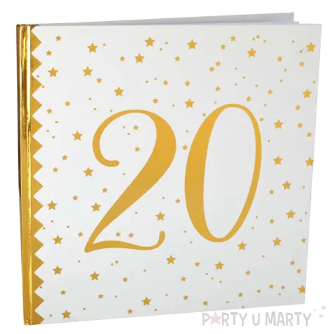 xx metallic ages guest book 20