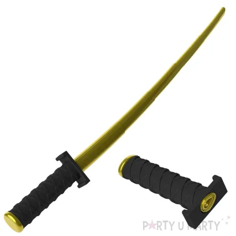 xx miecz skladany katana czarno zloty