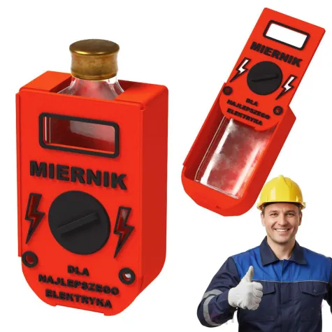 xx miernik pr du dla najlepszego elektryka czerwony