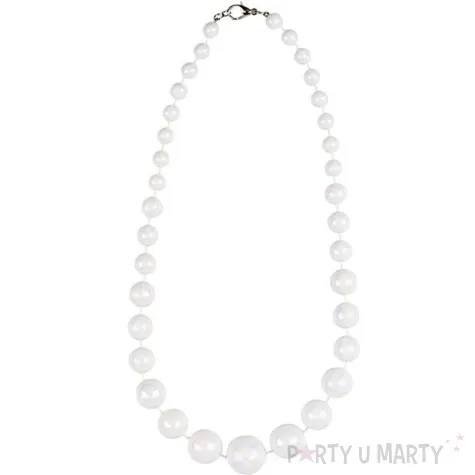 xx naszyjnik charleston bialy