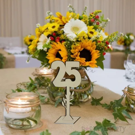 xx numer na stol 25 drewno