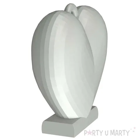 xx obciaznik serce jak rzezba biale