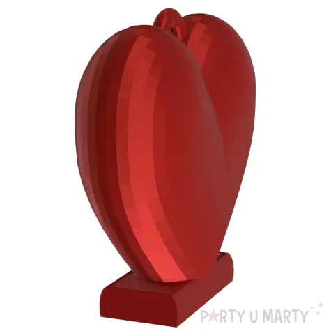 xx obciaznik serce jak rzezba czerwone