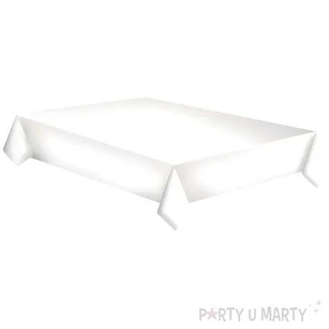 xx obrus papierowy white 120 x 180 cm