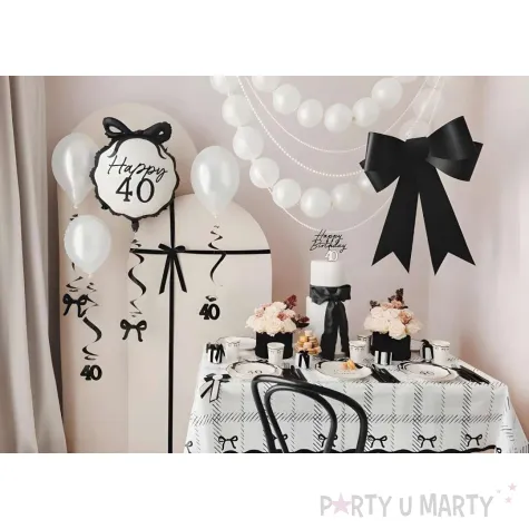 xx obrus z kokardkami mix kolorow 180x120 cm