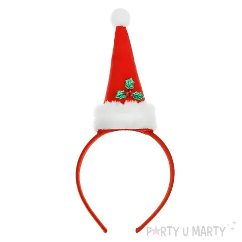 xx opaska czapka mikolaja 11x26 5cm mix