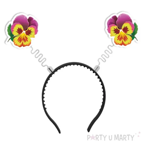 xx opaska kwiatek bratek