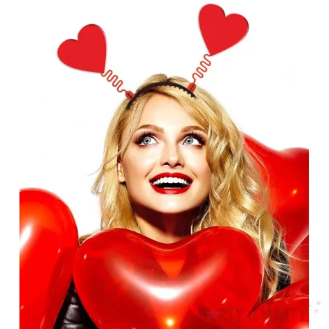 xx opaska walentynki serca