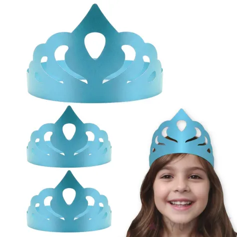 xx opaski papierowe tiara classic niebieski