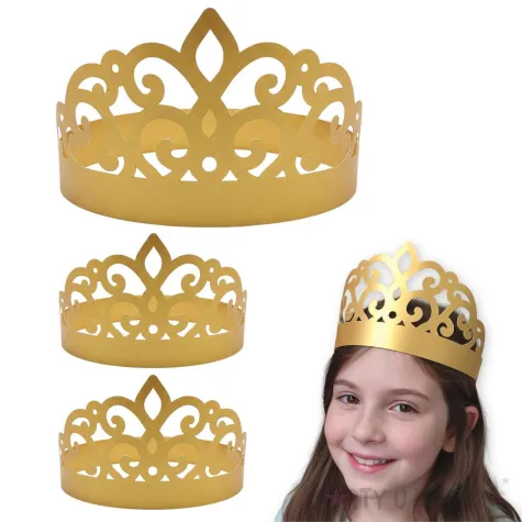 xx opaski papierowe tiara delux zloty