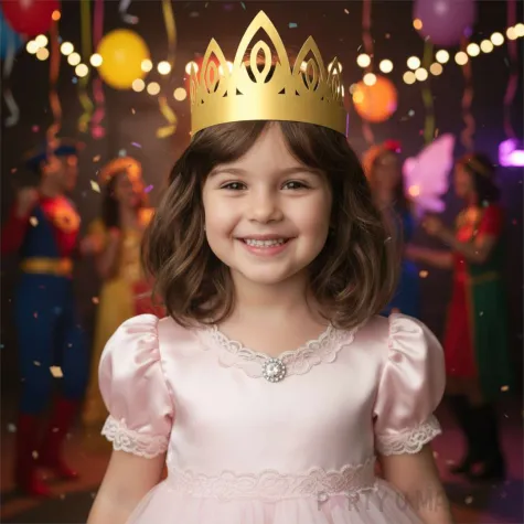 xx opaski papierowe tiara lux zloty