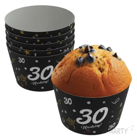 xx oslonki na muffinki glamour birthday 30