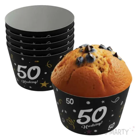 xx oslonki na muffinki glamour birthday 50