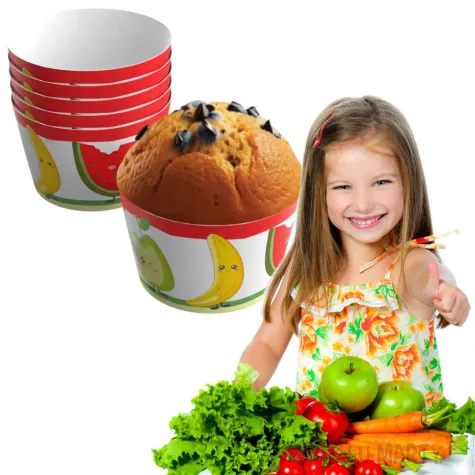 xx oslonki na muffinki owoce