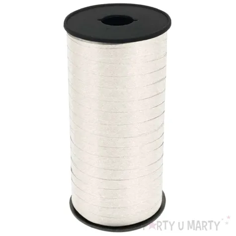 xx pak tasiemka wstazka lustrzana biala 100y 92 m