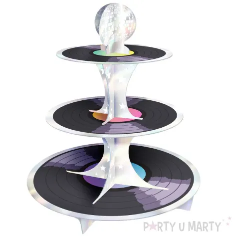 xx patera na ciastka retro disco 34x39cm diy