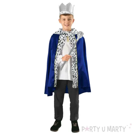 xx peleryna krolewska 80 cm niebieska 150