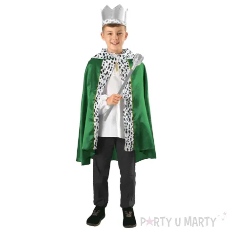 xx peleryna krolewska 80 cm zielona 150