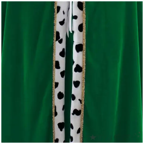 xx peleryna krolewska 80 cm zielona 150