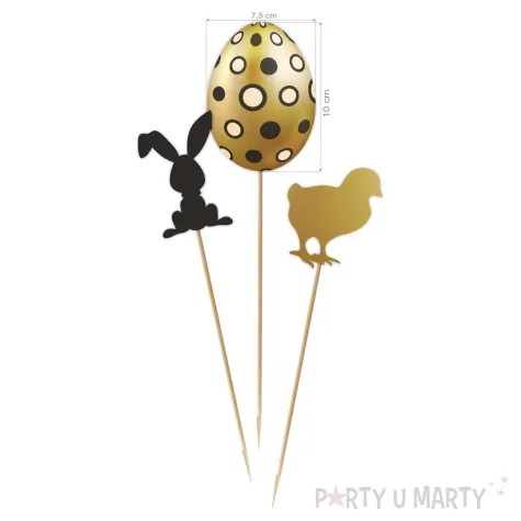 xx pik wielkanoc pisanki glamour z kurczczkiem