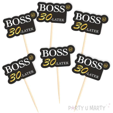 xx pikery bosski 30 latek 6 szt