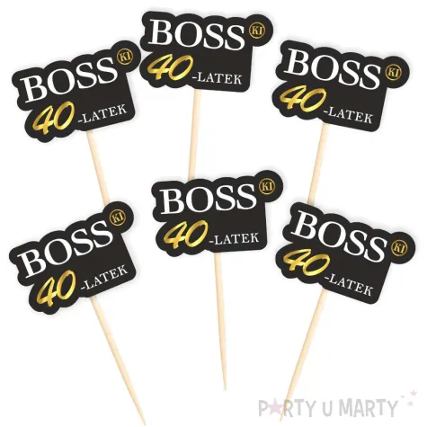 xx pikery bosski 40 latek 6 szt