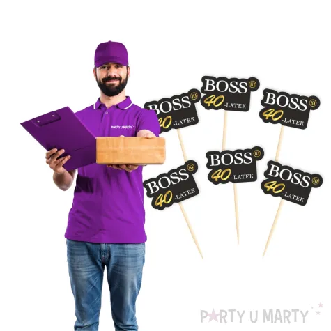 xx pikery bosski 40 latek 6 szt