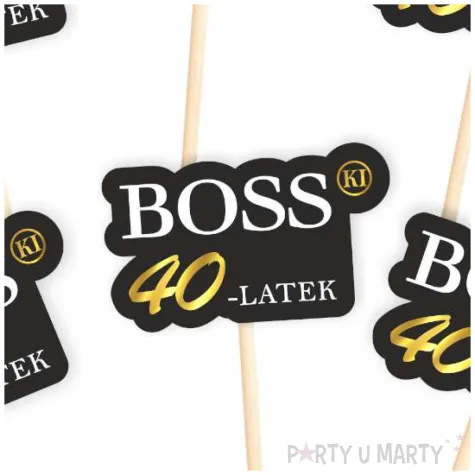 xx pikery bosski 40 latek 6 szt