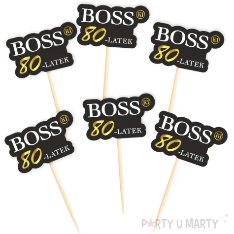 xx pikery bosski 80 latek 6 szt