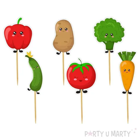 xx pikery warzywa x6