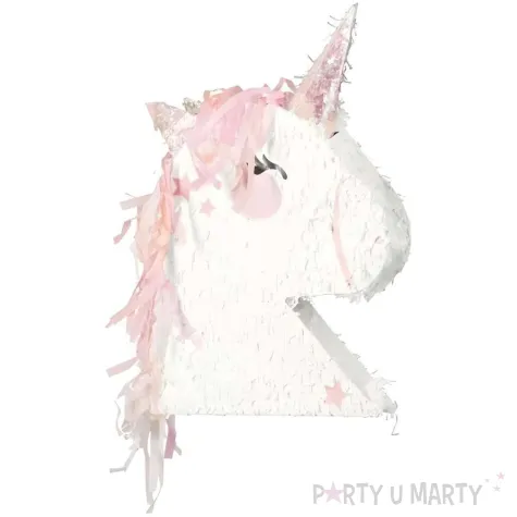 xx piniata skladana glowa jednorozca 41x48x10cm