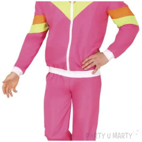 xx pink neon tracksuit adult 48 50 m
